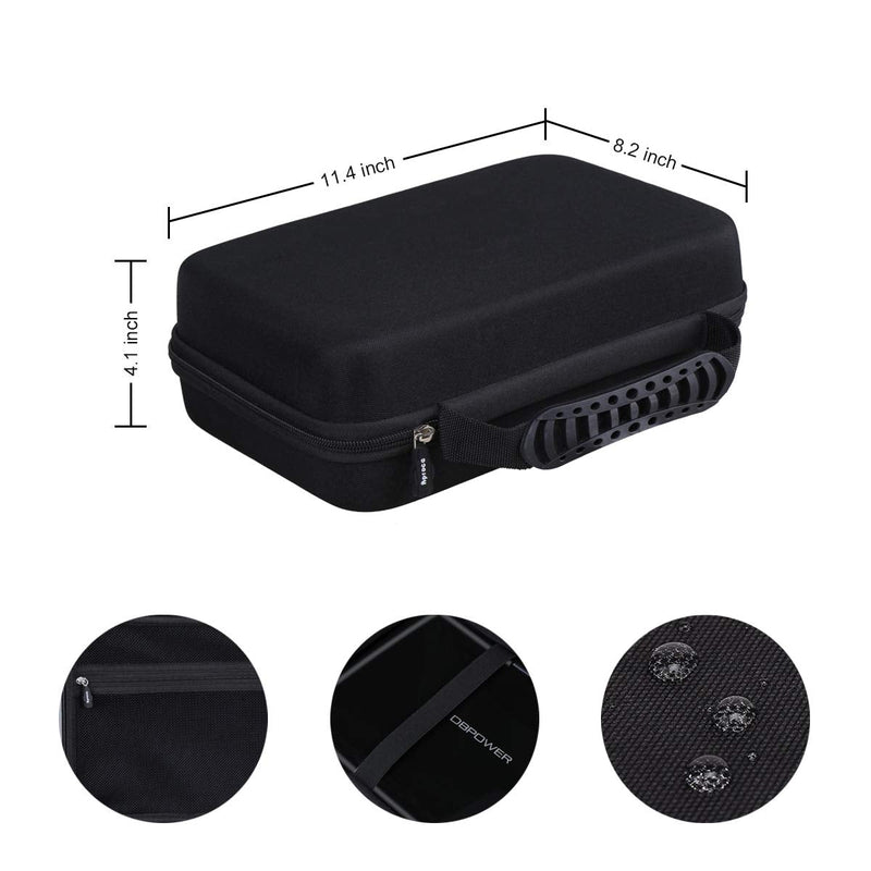 Aproca Hard Travel Storage Case Bag, for DBPOWER 11.5" / DBPOWER 12" Portable DVD Player black