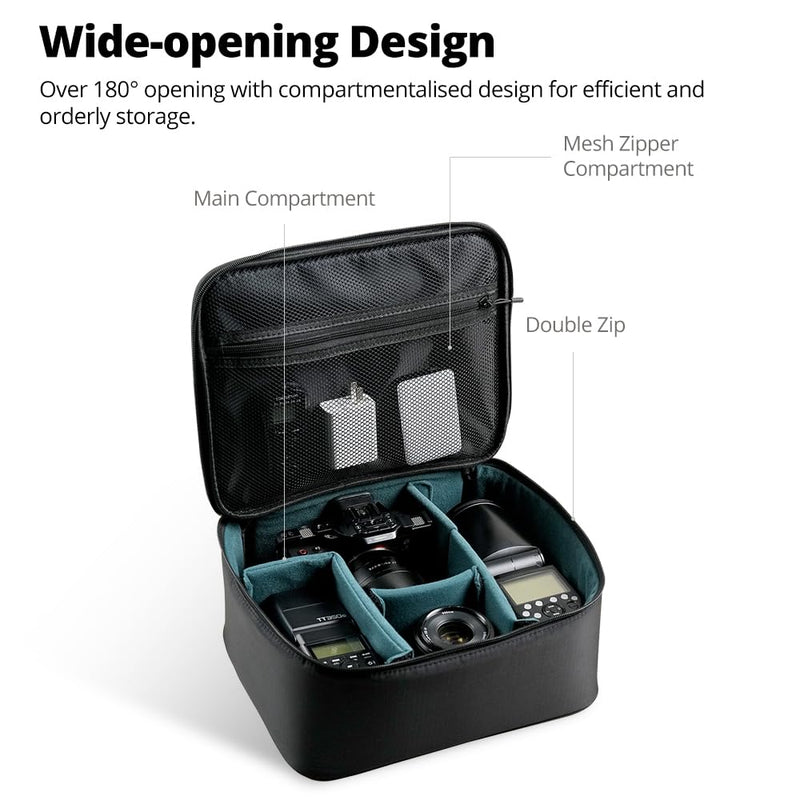 AMBITFUL Carrying Bag Zoom P7 for Photography Equipments with Large Capacity, Multi-functional Storage Case for Mini Drone and Other Accessories,with Thick Sponges | Large Capacity Bag with Shock Absorbing Thick Sponge and Inner Mesh Pockets to Safely ...