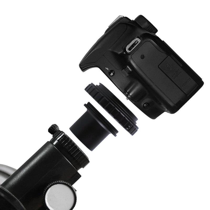 Astromania T-Ring and M42 to 1.25" Telescope Adapter (T-Mount) for All Canon EOS SLR/DSLR Cameras