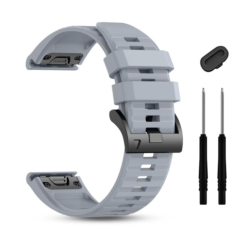 ZPJPPLX 22mm Watch Bands for Fenix E 8 AMOLED 47mm 7 6 Pro 5 plus,Quick fit Strap for quatix 6 7 8 epix Pro tactix 8 AMOLED 47mm/Approach S62 S70/Forerunner 965 970 955 945/Descent G2 G1