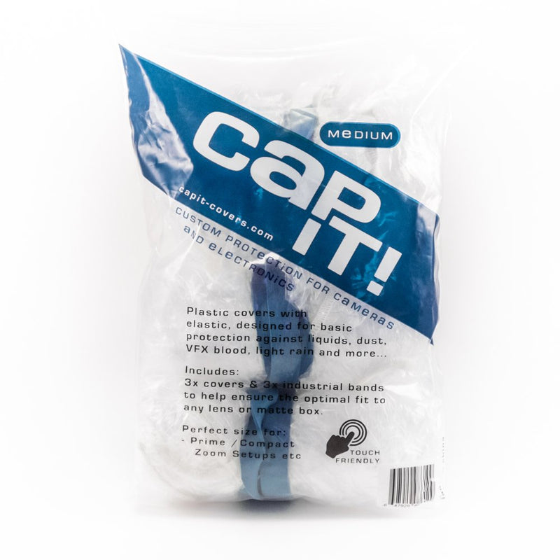 [AUSTRALIA] - 3 Pack CAP IT! Covers (Medium) Camera & Electronics Protection Perfect for ARRI, RED, Sony, PANASONIC, PANAVISION, STEADICAM, GIMBLE RIGS 
