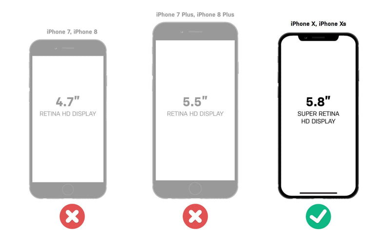 OTTERBOX SYMMETRY SERIES Case for iPhone Xs & iPhone X - Retail Packaging - MUTED WATERS (SURF SPRAY/SILVER LINING)