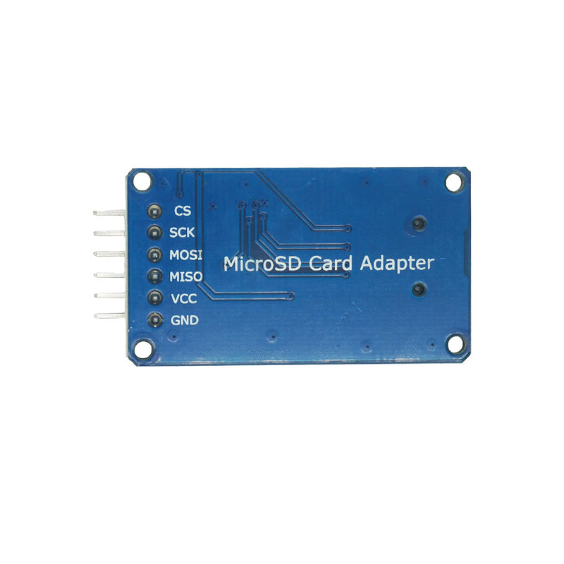 Ganbaremarket Micro SD TF Card Module 6 Pin SPI Interface Driver Module with Level Conversion Chip