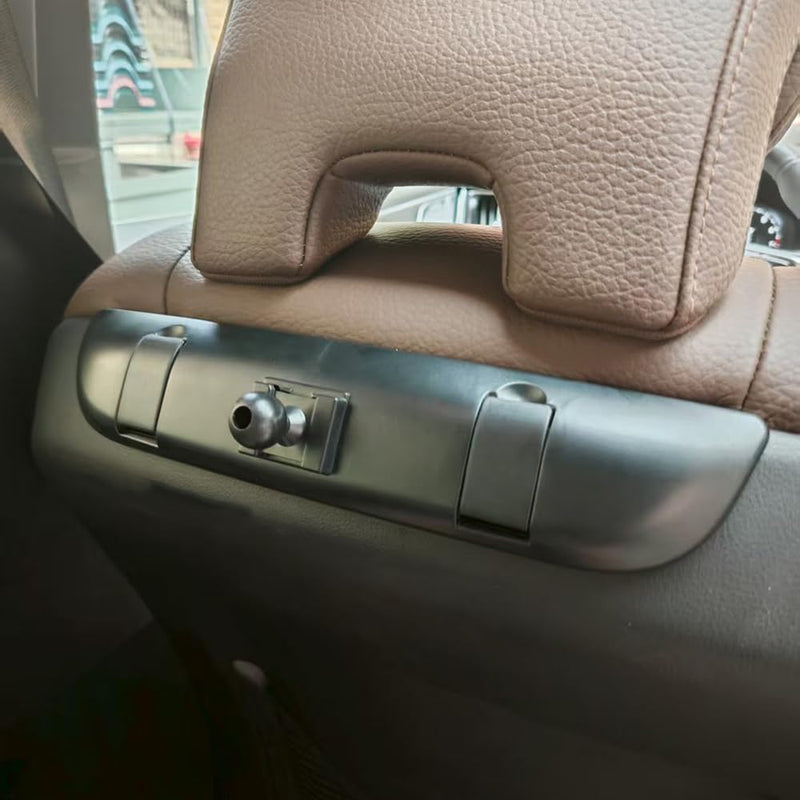 Car Tablet Holder, Universal Headrest Mount for Volvo XC90 XC60 V90 V60 S90 S60, Compatible with iPad Pro Air Mini, Galaxy Tabs, 4.7-12.9 Inch Tablets (Model A)