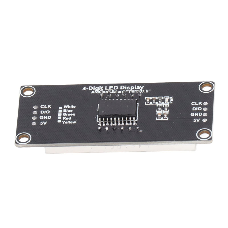 LED Segment Digital Display Module 0.56 Inch 4 Digit 7 Segment PCB Clock Module LED Display Tube Red Pack of 4