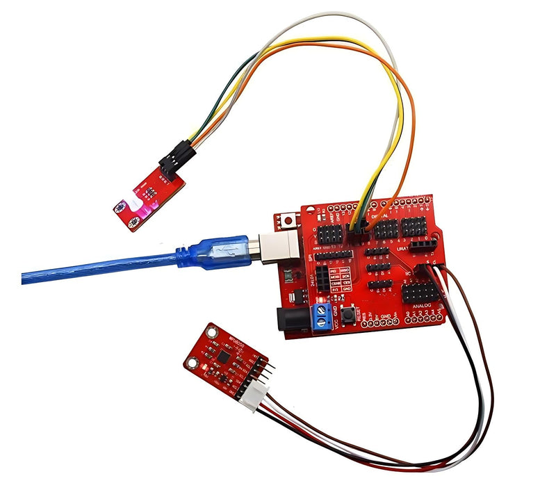 Gyroscope Accelerometer, MPU6050 6-Axis Accelerometer Gyroscope Sensor Module 16 Bit AD Converter Data Output for Engineers, Technicians