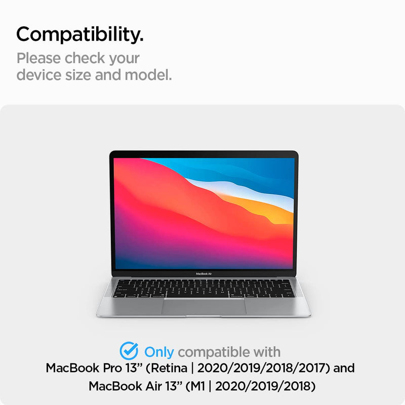 Spigen Privacy Filter Screen Protector [SafeView] designed for MacBook Pro 13" (M1 2020/2019/2018/2017) & MacBook Air 13" (Retina 2020/2019/2018) MacBook Pro / Air 13" (M1/ Retina)