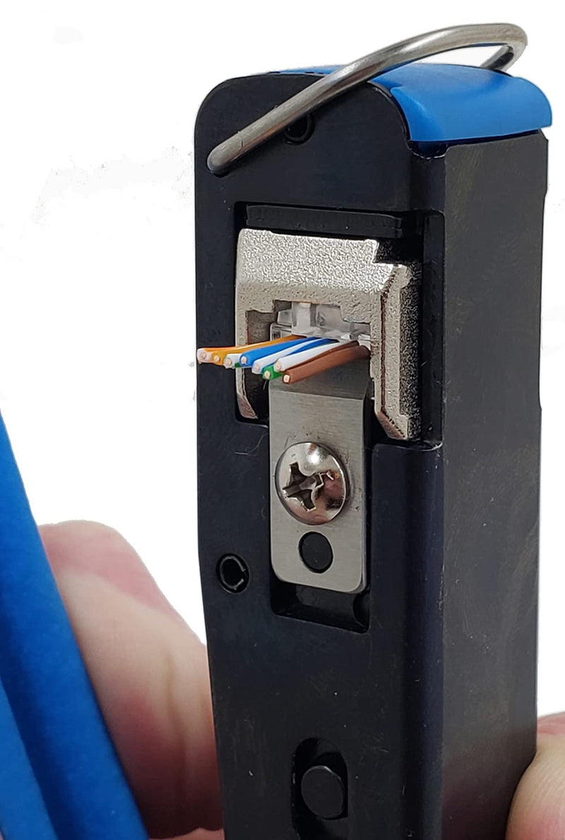 Ideal Electrical 85-385 Unshielded Feed-Thru Modular Plug, Cable Connector for CAT6A/6 Unshielded Cables, 50 Connectors 50 Pack