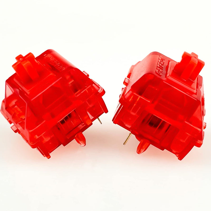Gateron Ink v2 Switches 5pin RGB Linear Switch for DIY Mechanical Keyboards (35PCS, Red Ink) 35pcs