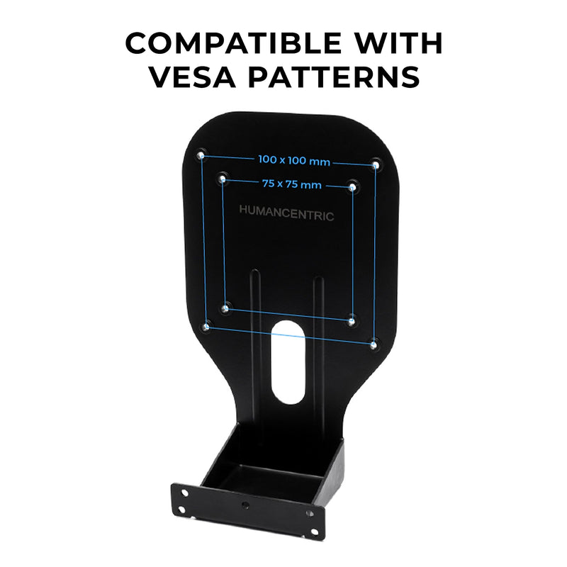 HumanCentric VESA Mount Adapter Bracket for HP Monitors | Compatible with HP 2011x, 2211x, 2311x, 2511x, 2711x (V3), VESA Mount Adapter Bracket