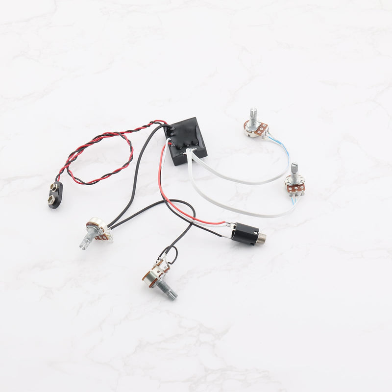 [AUSTRALIA] - The Lord of the Tools 2 Band Guitar Bass Active Pickup Electric Guitar Preamp Circuit Guitar Bass Active Equalizer Preamp Electric Guitar Bass Pickup Accessories 