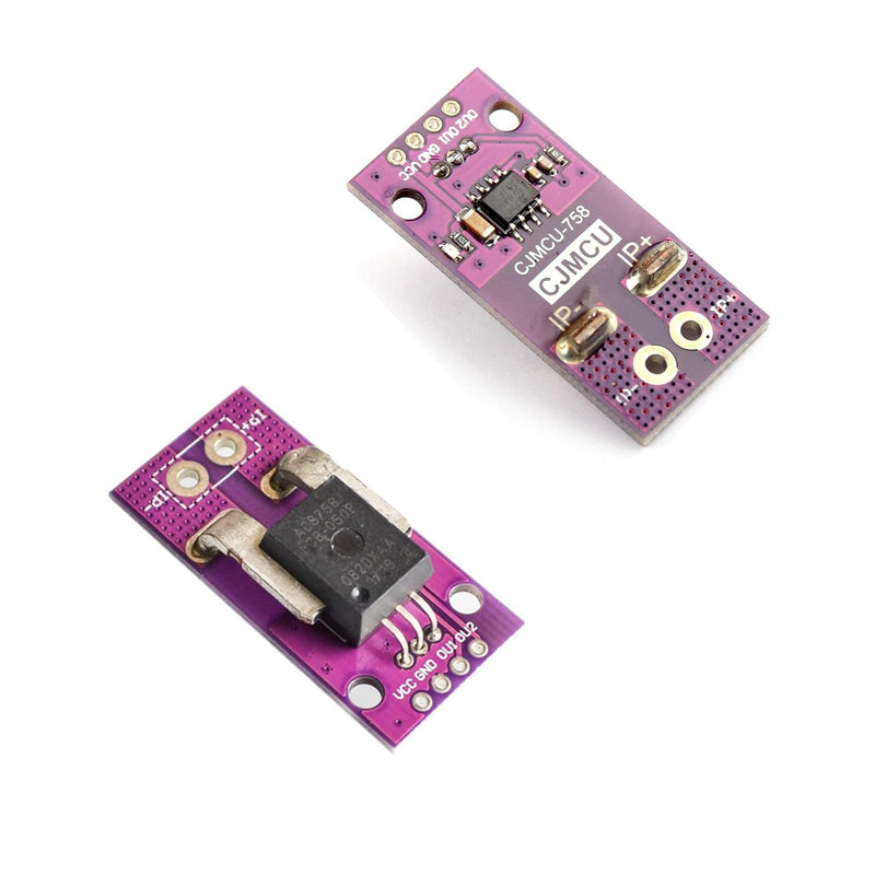 Pack of 3 ACS758LCB-050B-PFF-T Linear Current Sensors, Hall Current DIY Module (3)