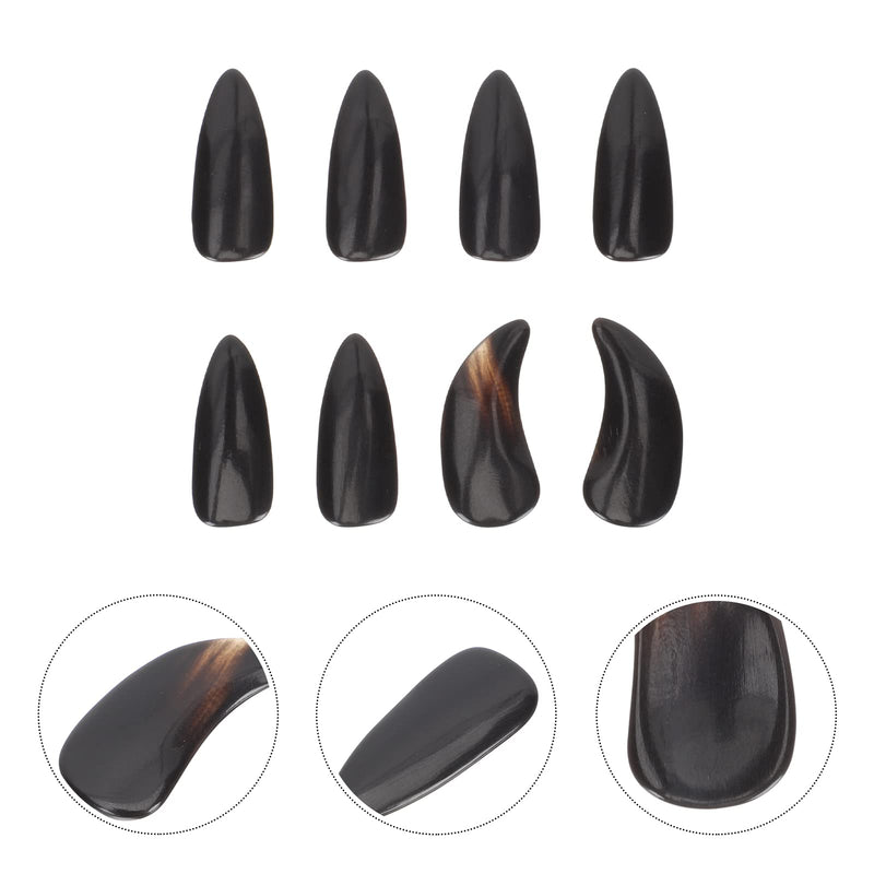 8pcs Guzheng Nails Professional Nail Covers String Instrument Finger Picks