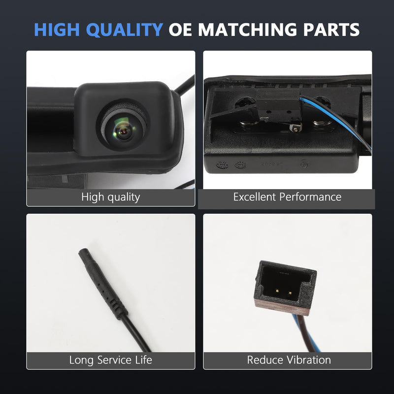 1080P Vehicle Backup Camera for E82 E88 E84 E90 E91 E92 E93 E70 E60 E61 E39 3 5 X5 X6, Car Rear View 170 Fisheye Lens LS8003