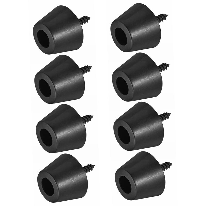 Ubber Bumpers,Rubber Feet,o Feet Isolation,Speaker Rubber Foot,Amp Feet 4 Pairs 30X20Mm Rubber Feet Anti Vibration Base Pad Stand for Speaker Guitar Amplifier W Screws