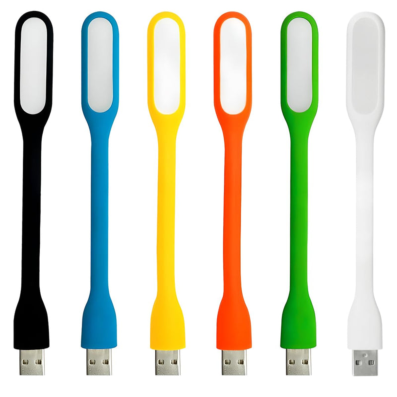 USB LED Light Lamp for Power Bank, Portable Eye Care Mini Night Light with Flexible Arm, USB Gooseneck Reading Lamps Book Light,Compatible for Desktop, Notebook Laptop (10-Green) 10PCS-Green