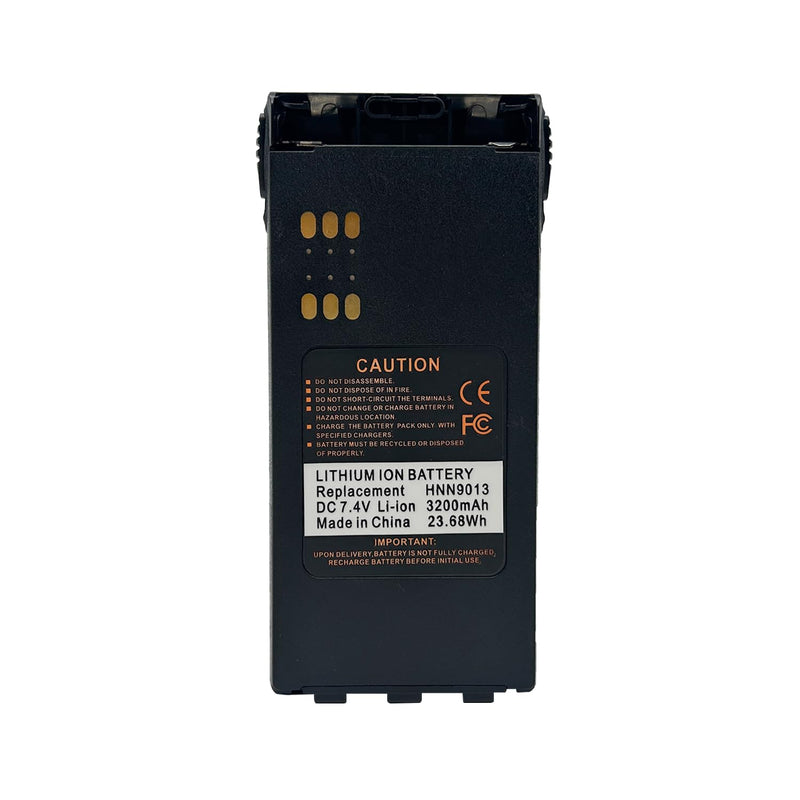 [AUSTRALIA] - HNN9013D HNN9013 7.4V 3200mAh Li-ion Battery for Radio HT1250 HT750 HT1550 HT1225 GP328 GP340 GP360 GP380 GP640 GP680 GP1280 PR860 MTX850LS MTX9250 PRO5150 PRO7150 Walkie Talkie with Belt Clip 