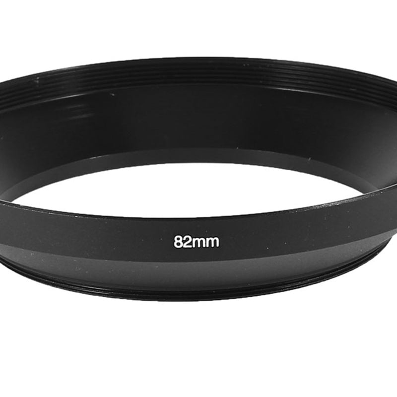 uxcell Camera Lens Hood, Aluminum 82mm Front Filter Thread Wide Angle Hood Screw-in Mount Standard Lens for Nikon AF-S Nikkor 24-70mm F/2.8E VR, Sony FE 24-70mm F/2.8 GM
