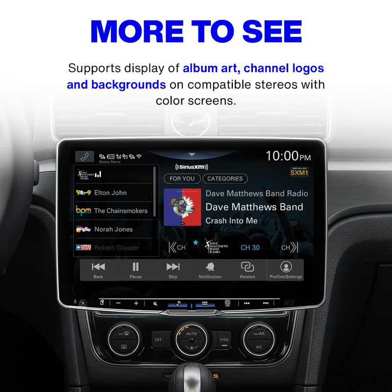 SiriusXM SXV300V1 Satellite Radio Vehicle Tuner, Add to Any SiriusXM-Ready Car Stereo (SXV300V1)