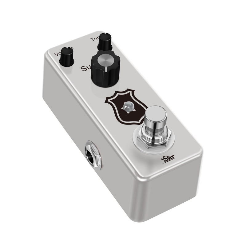 ISET Fuzz Guitar Effect Pedal Analog Badge Fuzz for Electric Guitar Bass True Bypass