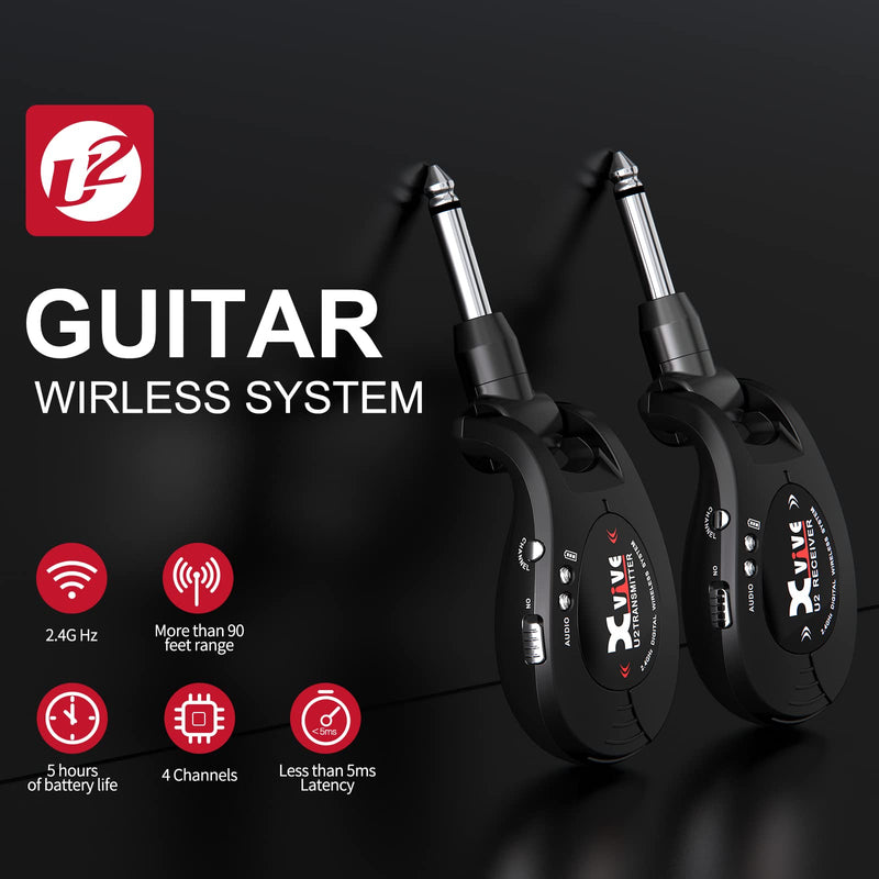 Xvive U2T Transmitter ONLY for U2 Guitar Wireless System