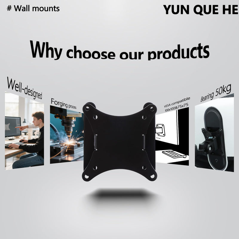 AW3425DW VESA Mount Adapter Compatible with Alienware 27" 32" 34" Monitors | (Fit AW2723DF,AW2724HF,AW2724DM,AW2725Q,AW2725D,AW3225QF,AW3225DM,AW3423DWF,AW3425DWM)–No damage to the display Wall Mount