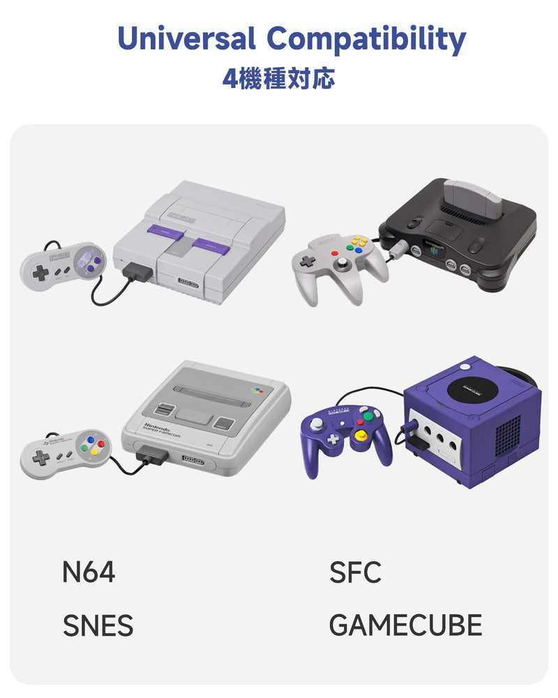 [AUSTRALIA] - HDMI Converter for N64, Gamecube, SFC & SNES – Convert S-Video to HDMI (Cleaner Output Than RCA Composite) – Plug & Play Adapter with 1.5m HDMI Cable, No External Power Required Black 