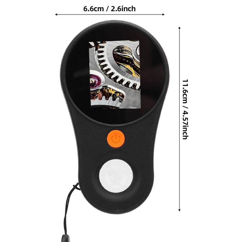 [AUSTRALIA] - Macro Digital Microscope, 500X Handheld Digital Microscope Fixed Focus, Portable Handheld Magnifying Glass with 2.0 Inch Screen, 2MP Pixels, Built in 8 LEDs, for OS 