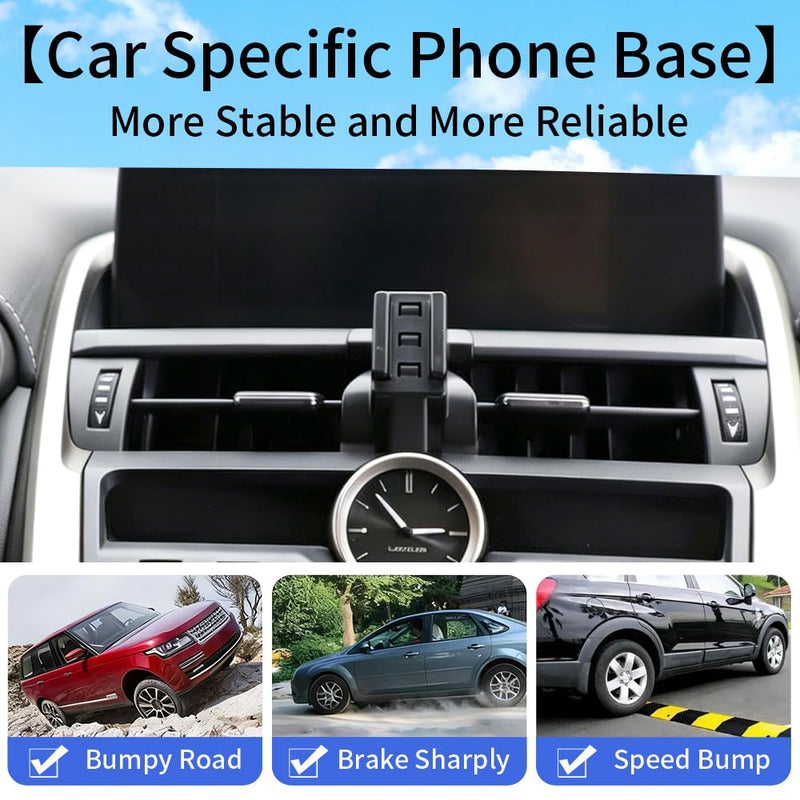 Car Phone Holder Mount for Lexus NX 2015-2021 Accessories | Magnetic Cellphone Stand, Cell Phones Navigation Charging Screen Cradles,Double 360°Rotation,for Magsafe Magnet Accessory