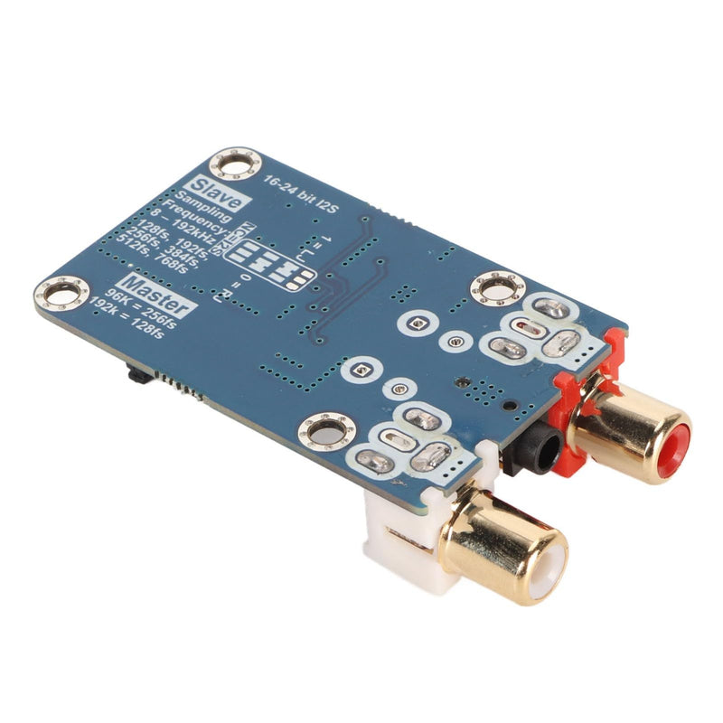I2S ADC Audio Card Module, 24bit 192k 96k Master Mode Development Board, Lossless Digital Audio I2S ADC Decoder, 3.5mm or Input