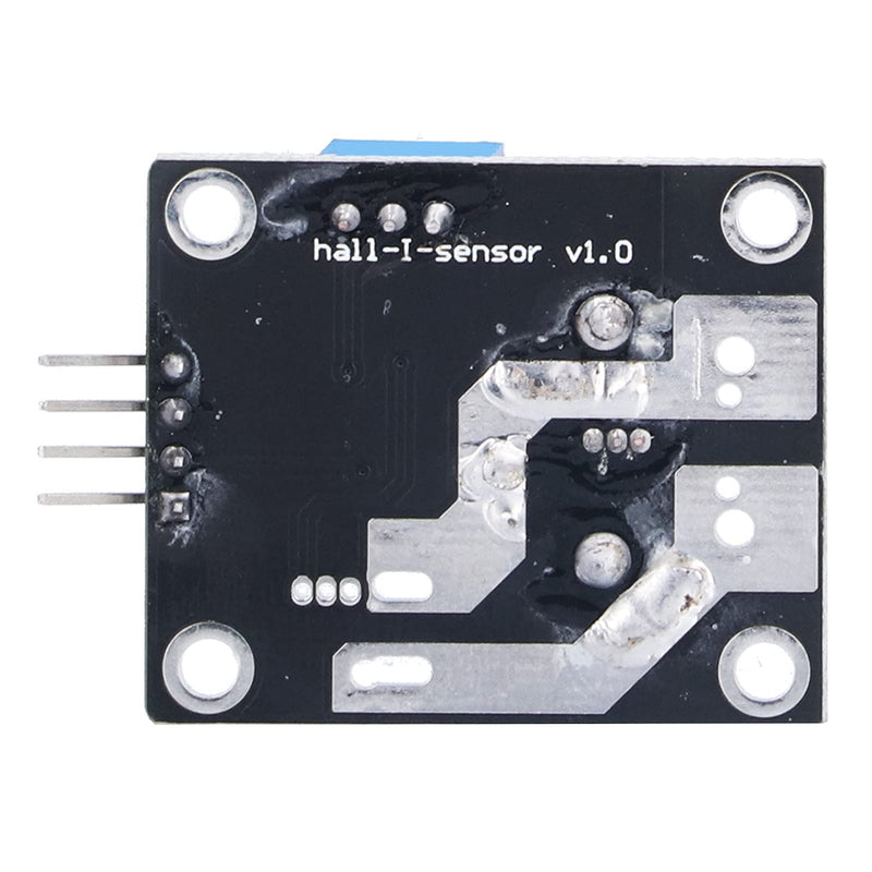 Hall Current Sensor, 100A WCS1600 DC 5V Short Circuit Protection Modules Adjustable Short Circuit Overcurrent Protection Detector for Intelligent Car Engine Overcurrent Detection Wcs1600-black
