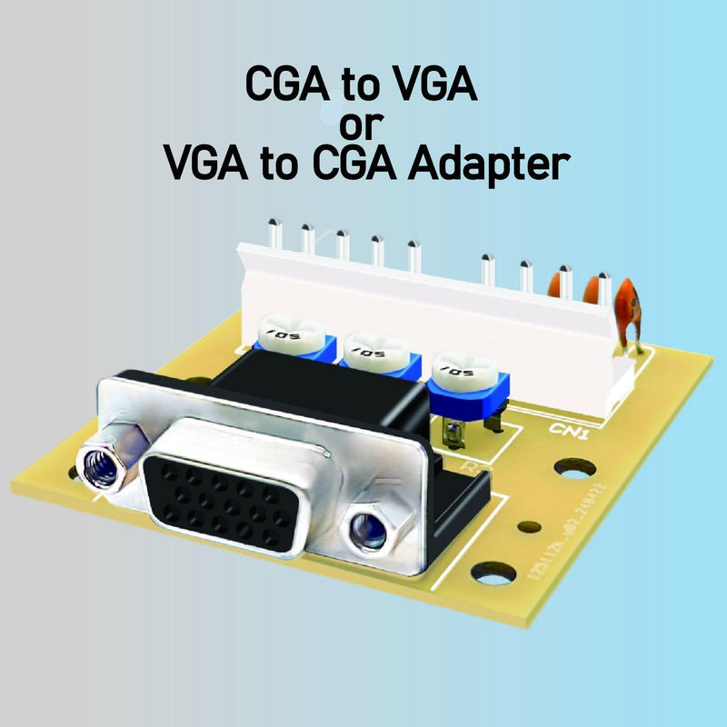 Arcade Monitor Adapter Board CGA to VGA or VGA to CGA Adapter
