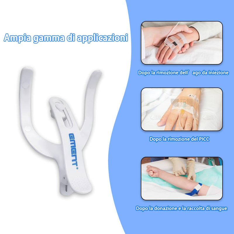 Hemostatic Clamp, Plaster & Gauze Bandage Wound Care, Prevent Bruising by Compression After Intravenous Infusion and Blood Collection