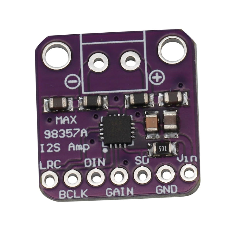 Heevhas MAX98357 Audio Power Amplifier Module I2S Class D Filterless Audio Amplifier Board for Raspberry Pi (Pack of 3)