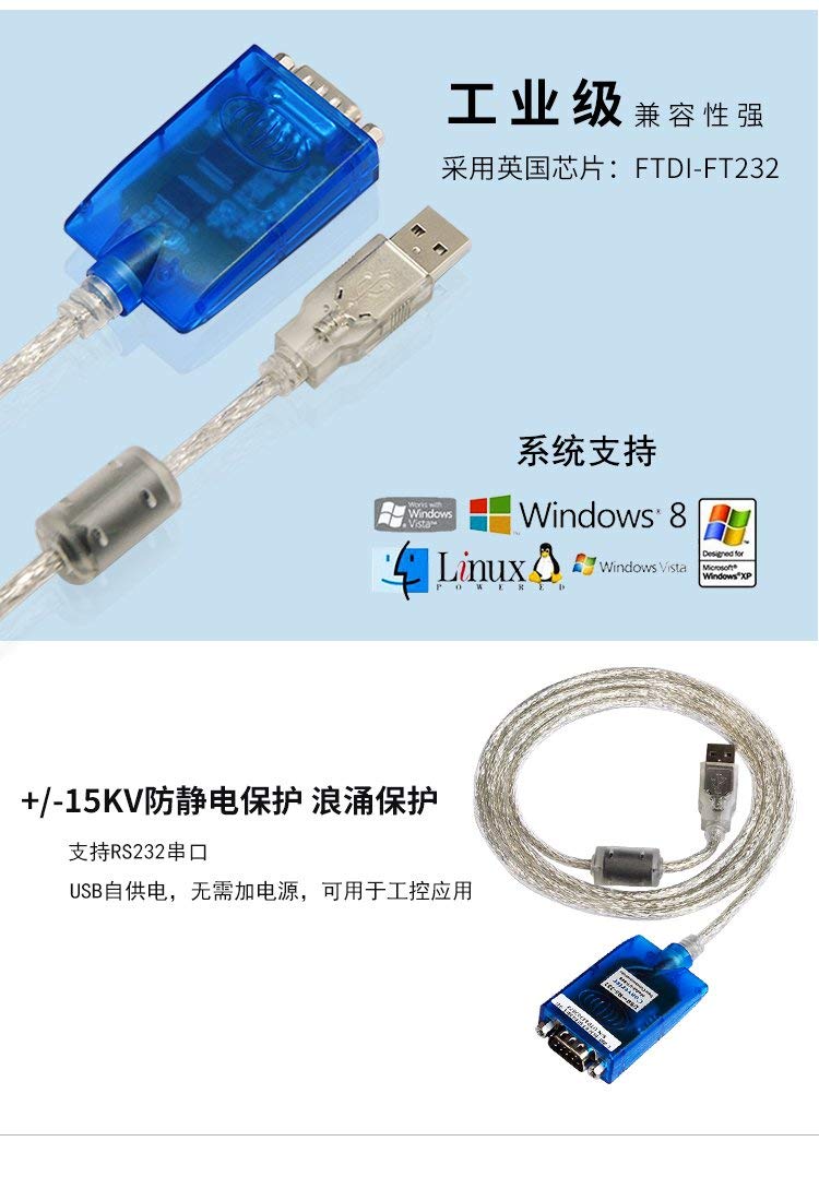 UTEK UT-880 USB to RS-232 Interface Protocol Vonverter VER 2.0(1-Port USB to RS-232 Serial Converter with ESD Protection)
