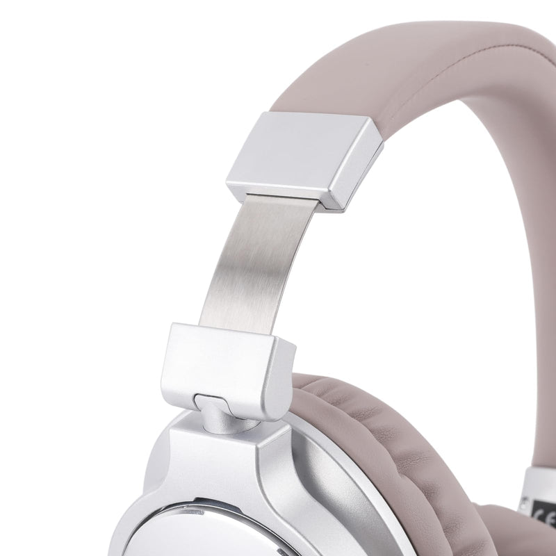 [AUSTRALIA] - Kiwi Ears Division Monitor/DJ Headphones, Wired Over Ear Headphones, Gaming Headset, Mixing DJ Stereo Headsets with 40mm Drivers, 3.5mm/6.35mm Audio Jack for AMP Computer Recording Podcast Silver 