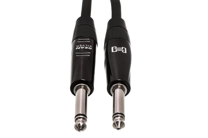 Hosa HGTR-025R Pro Guitar Cable, REAN Straight to Right-angle, 25 Feet