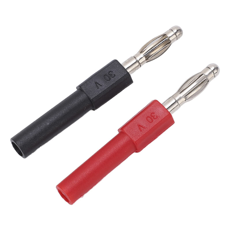 5Set J.20012 Banana Plug Plug, 4mm Male to 2mm Female Multimeter Banana Plug Adapter for Multimeter Test Leads, Probes