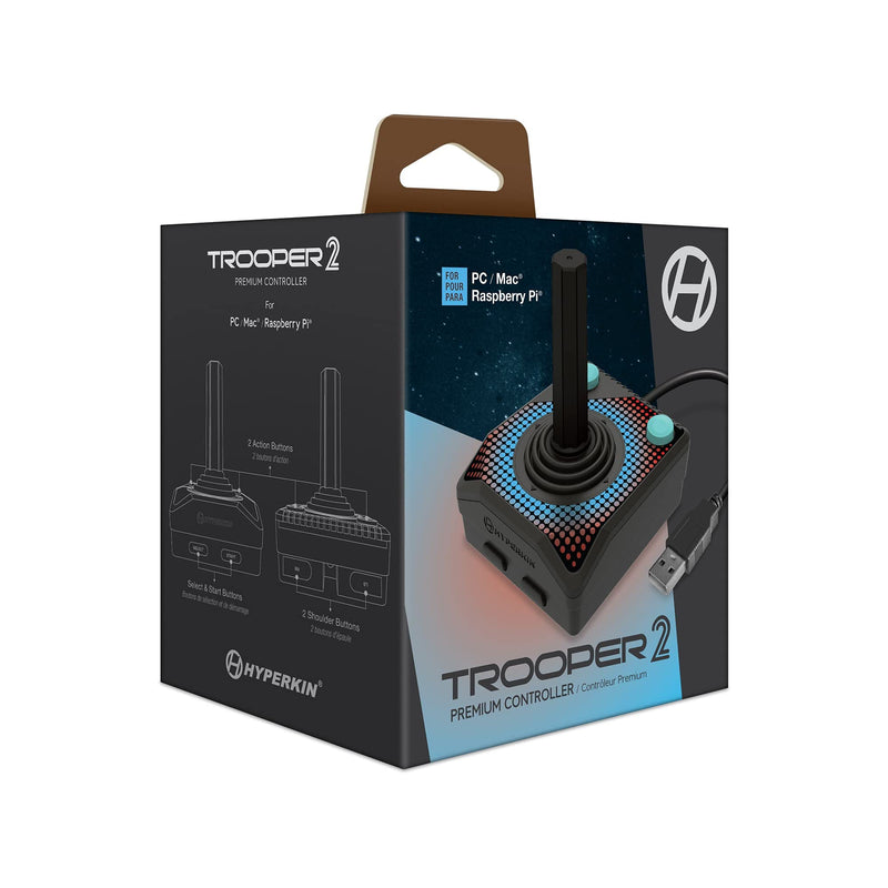Hyperkin Trooper 2 Premium Controller for PC/ Mac - PC; Mac; Linux