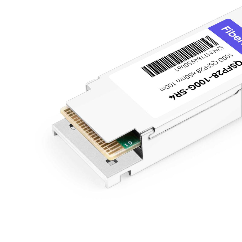 100G QSFP28 SR4 for Cisco QSFP-100G-SR4-S, 100GBASE-SR4 QSFP28 Optical Transceiver Module 850nm 100m DOM MTP/MPO DOM 100GBASE-SR4: 100m