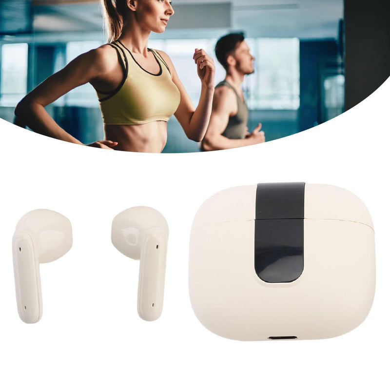 Jectse Wireless Earbuds, Noise Reduction Low Latency Bluetooth Headphones with Digital Display Charging Case, Stereo Earphones for Sports Workout Gaming, Jectsepthxv236zu