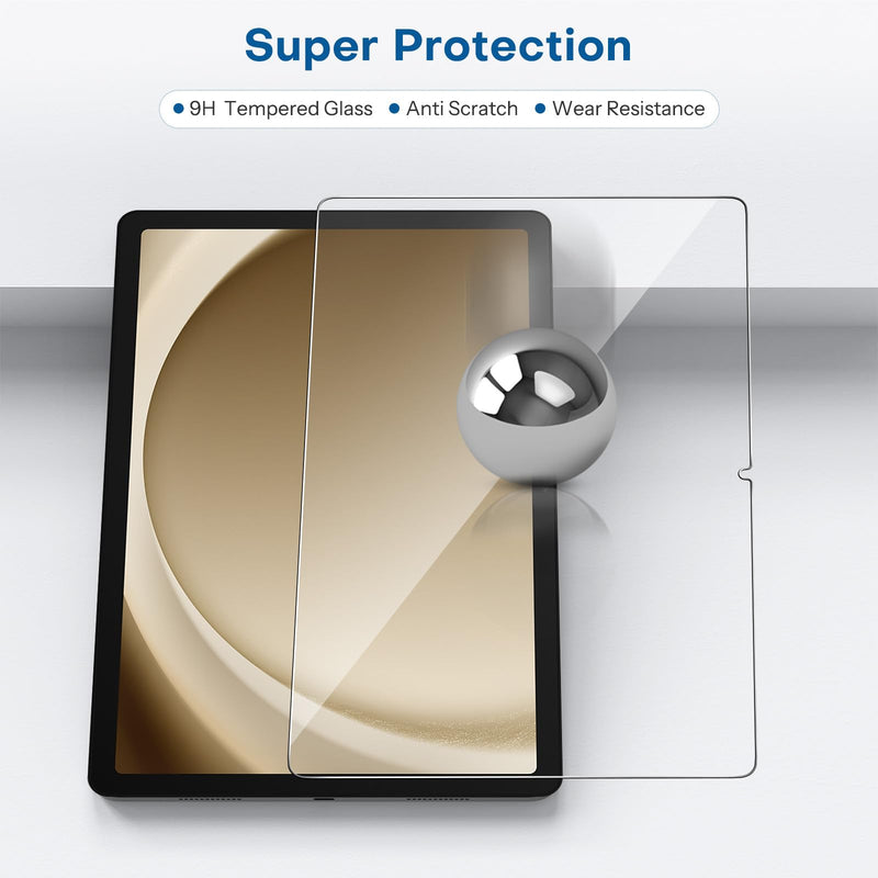 SPARIN 3 Pack Screen Protector for Samsung Galaxy Tab A9 Plus 11 Inch 2023, Tempered Glass Tablet Screen Protector for Galaxy Tab A9+ 5G (SM-X210/X216/X218), Case Friendly, Anti Scratch Galaxy Tab A9 Plus 11"