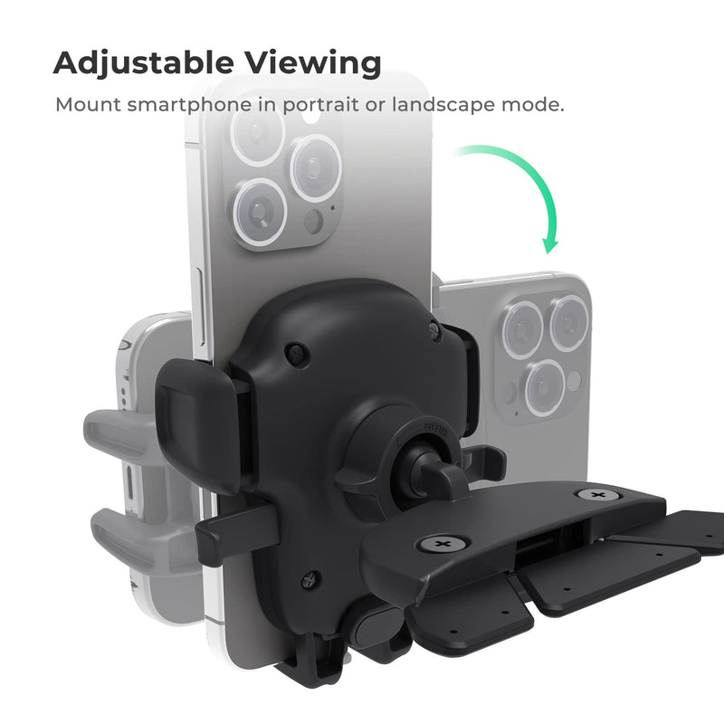 Kenu Airframe Pro Universal Car Phone Mount + iOttie Easy One Touch 5 CD Slot Car Phone Mount