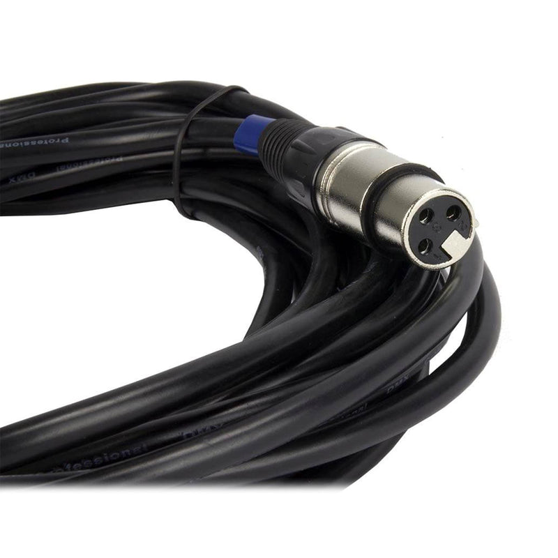 Chauvet DMX Cable - 3 Pin & 10' (Pair) 2 Pack