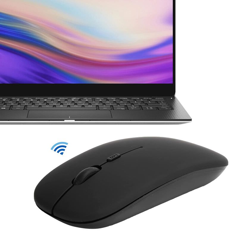 Vipxyc Wireless Mouse, Mouse Black Wireless Bluetooth 5.0 Silent Office Computer Mouse for OS XMiSamsung Laptop Tablets