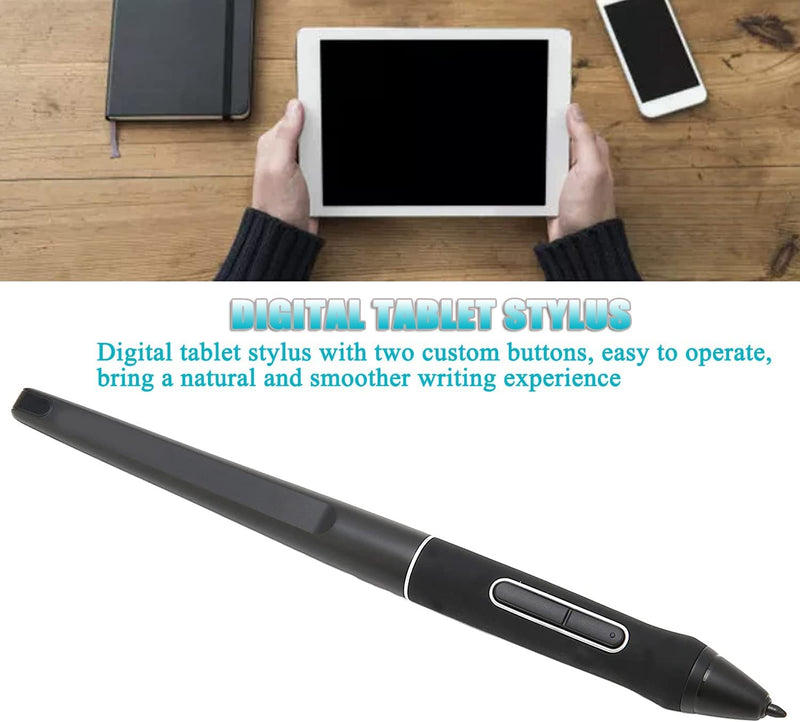 Stylus Digital Pen for Touch Screens,Stylus Smart Pencil,PW507 Portable Graphic Tablet Pen 8192 Level High Sensitivity Digital Tablet Stylus Black for HUION Tablet Kamvas Pro 12/13/16/Kamvas 16/20