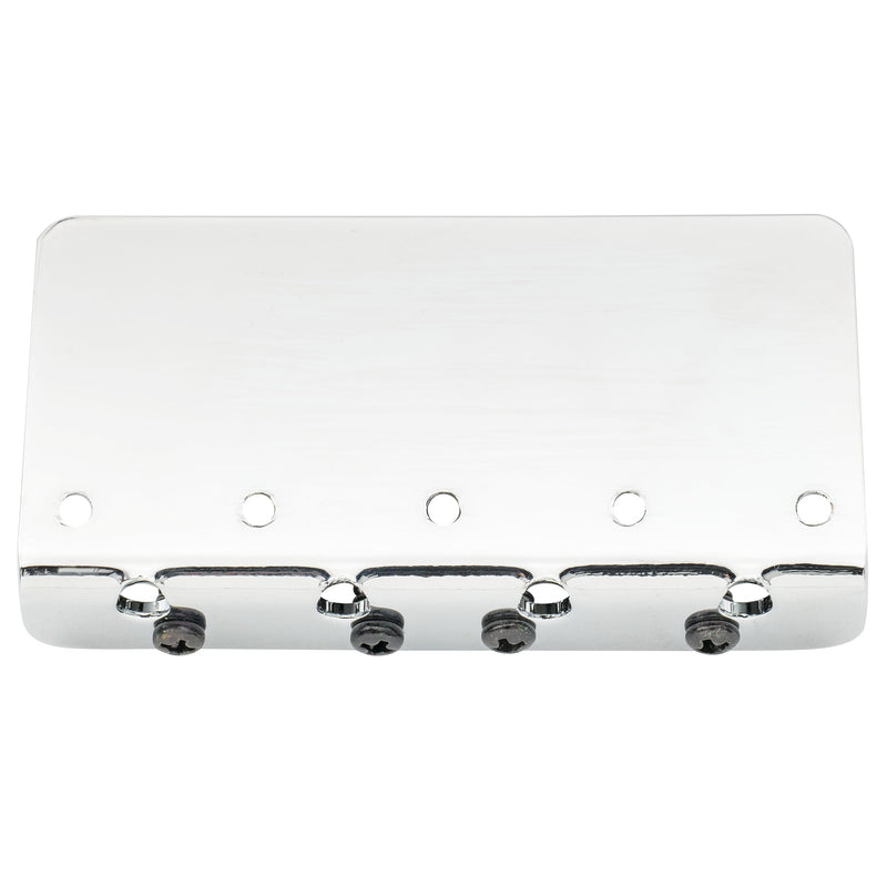 Wilkinson WOB41T 57mm (2-1/4 inch) 4-String Bass Bridge Threaded Saddles for Precision/Jazz Bass, Chrome