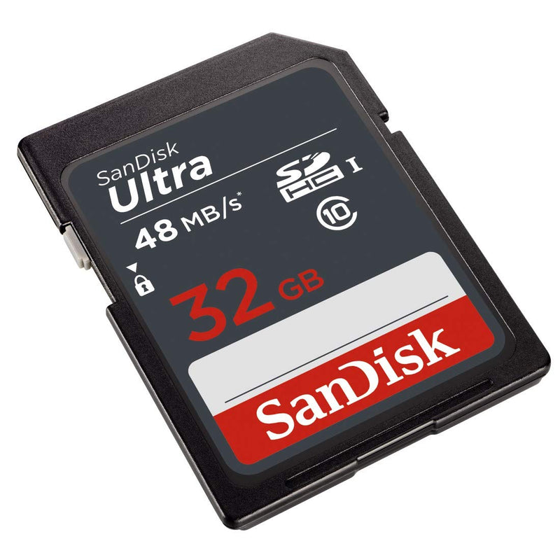 Sandisk 32GB SD Class 10 SDHC Flash 48MB/s Memory Card, FBA_118882