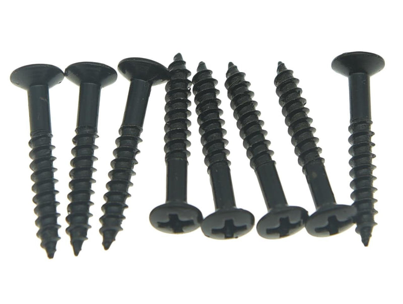 KAISH American Thread Humbucker Pickup Height Screws Humbucker Pickup Ring Pickup Surround Frame Mounting Screws Springs for Gibson/EMG/Seymour Duncan/Dimarzio Black USA/Imperial Thread