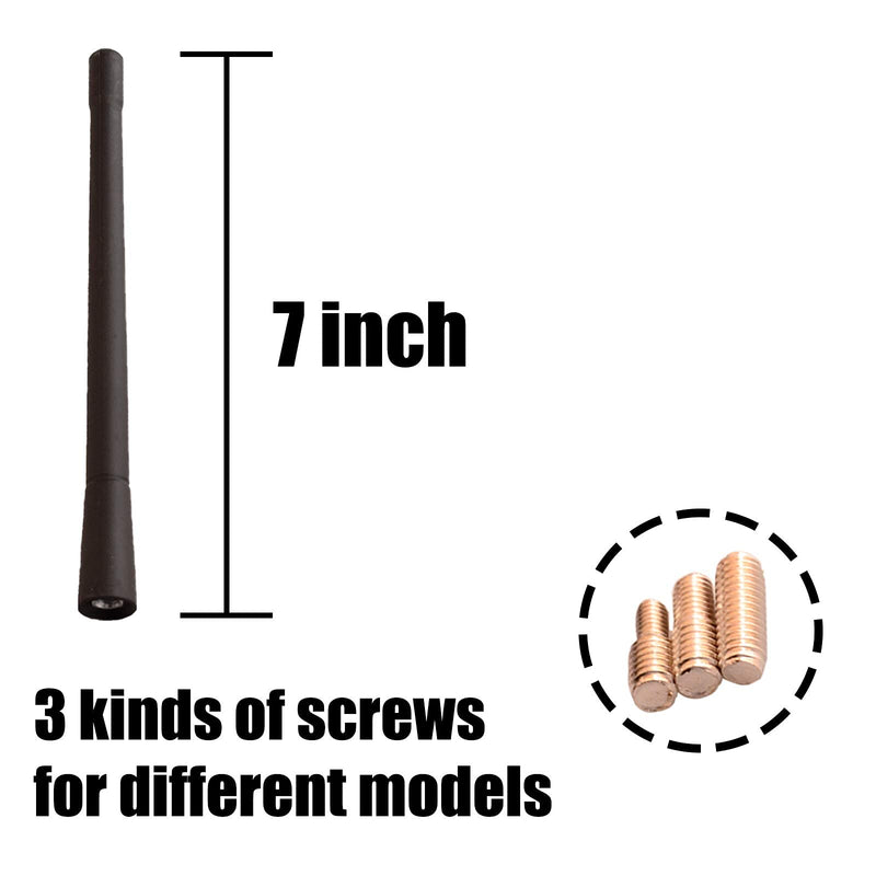 [AUSTRALIA] - Car Antenna Compatible for Nissan Versa 2007-17 Sentra 2007-13 Murano 2003-17 Rogue 2008-16 Altima 2006-11 Car Roof Replace Radio 7 inch Antenna Mast 28215-8H700 